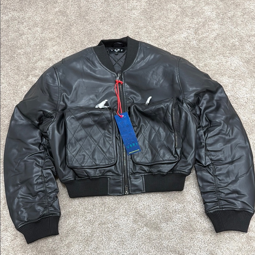 Vibrant Black Quilted Puffer Jacket